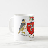 Mug île d'emblème de l'homme (Devant gauche)