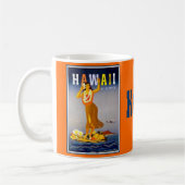 Mug Île d'Hawaï de Kauai (Gauche)
