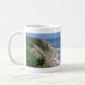 Mug Île du bloc des falaises de Mohegan (Gauche)