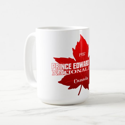 Mug Île-du-Prince-Édouard NP (feuille d'érable) (Devant gauche)