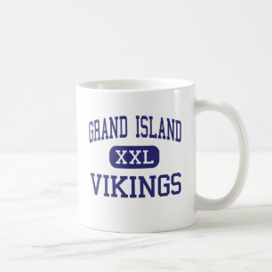 Mug Île grande moyenne de Vikings d'île grande