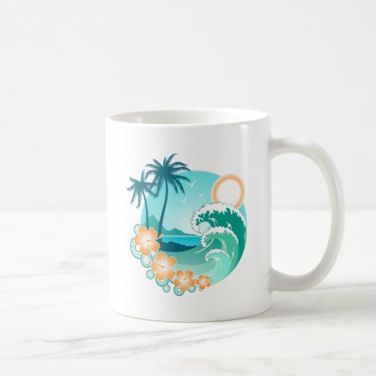 Mug Île hawaïenne 1 (Droite)