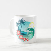 Mug Île hawaïenne 2 (Devant gauche)