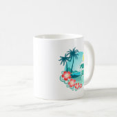 Mug Île hawaïenne 3 (Devant droit)