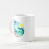 Mug Île hawaïenne 3 (Devant gauche)