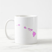 Mug île hawaïenne rose (Gauche)