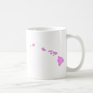 Mug île hawaïenne rose
