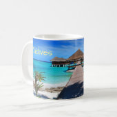 Mug Île-hôtel tropicale des Maldives (Devant gauche)