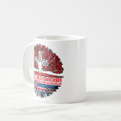 Mug Île Isländisch Schweizer Schweiz Baum Wurzel (Devant gauche)