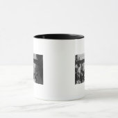 Mug Île Lopez, WA - Bateaux De Pêche Dans La Baie (Centre)