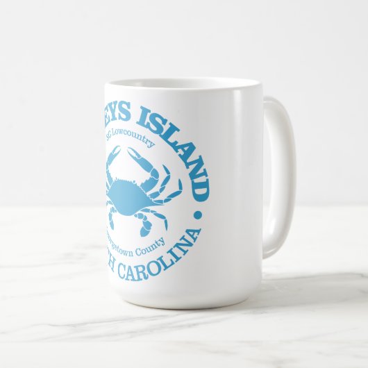 Mug Île Pawleys (crabe) (Devant droit)