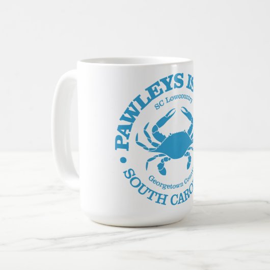 Mug Île Pawleys (crabe) (Devant gauche)