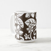 MUG ÎLE PLUMERIA (CAFÉ BROWN) (Devant gauche)