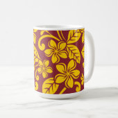 MUG ÎLE PLUMERIA (CARDINALGOLD) (Devant droit)