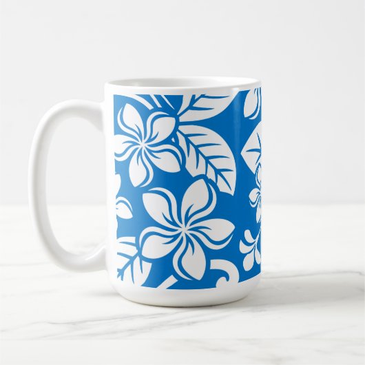 MUG ÎLE PLUMERIA (CIEL BLEU) (Gauche)
