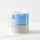 Mug Île tropicale, Palmiers (Devant gauche)