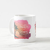 Mug Île tropicale Père de la chambre rose ID581 (Devant gauche)