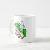 Mug Île volant Uni au-dessus de l'île de mystère (Devant gauche)