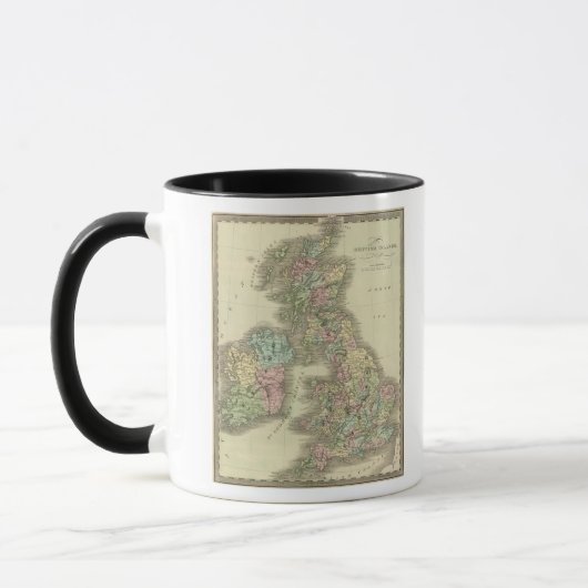 Mug Îles britanniques 3 (Gauche)