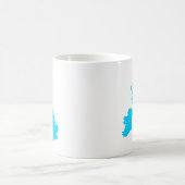 Mug Îles britanniques - Bleu pâle (Centre)
