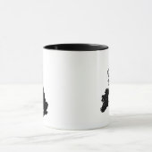Mug Îles britanniques - Noir (Centre)