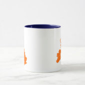 Mug Îles britanniques - Orange (Centre)