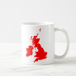 Mug Îles britanniques - Rouge