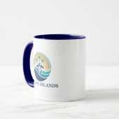 Mug Îles Caïmans Caraïbes (Devant gauche)