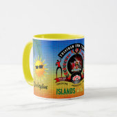 Mug Îles dans le souvenir Sun Trinbago (Devant gauche)