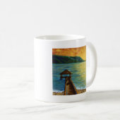 Mug Îles de w/Hawaii "de pilier de Hanalei" (Devant droit)