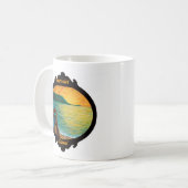 Mug Îles de w/Hawaii "de pilier de Hanalei" (Devant gauche)