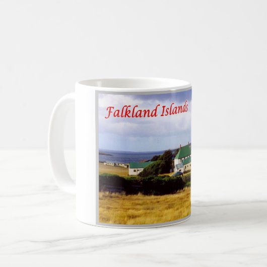 Mug Îles Falkland - (Devant gauche)