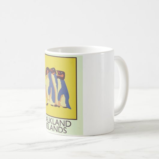 Mug Îles Falkland (Devant droit)