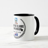 Mug Îles Falkland (Devant droit)