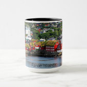 Mug Îles Féroé, vue panoramique sur Torshavn (Centre)