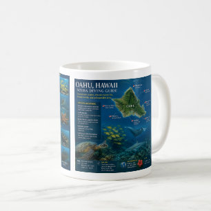 Mug Îles Hawaï et Tortue d'Hawaï