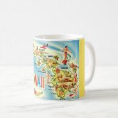 Mug Îles Hawaïennes Vintage (Devant droit)