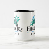 Mug Îles Hawaii, tortue et fleur d'Hibiscus (Centre)
