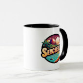 Mug Îles Seychelles Océan Indien (Devant droit)