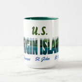 Mug Îles Vierges américaines (Centre)