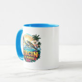Mug Îles Vierges américaines Caraïbes (Devant gauche)
