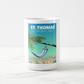 Mug Îles Vierges américaines St Thomas. (Centre)