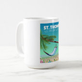 Mug Îles Vierges américaines St Thomas. (Devant gauche)