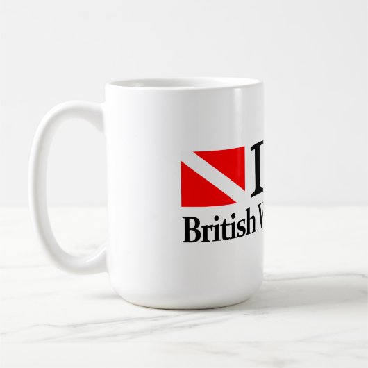 Mug Îles Vierges britanniques DV4 (Gauche)
