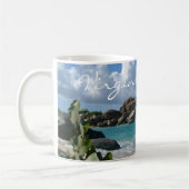 Mug Îles Vierges britanniques, Gorda, Baths Beach (Gauche)