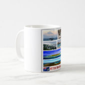 Mug Îles Vierges britanniques - Mosaic - (Devant gauche)