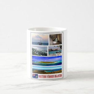 Mug Îles Vierges britanniques - Mosaic -