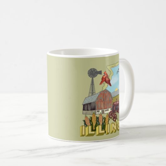 Mug Illinois (Devant droit)