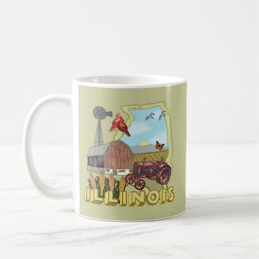 Mug Illinois (Gauche)