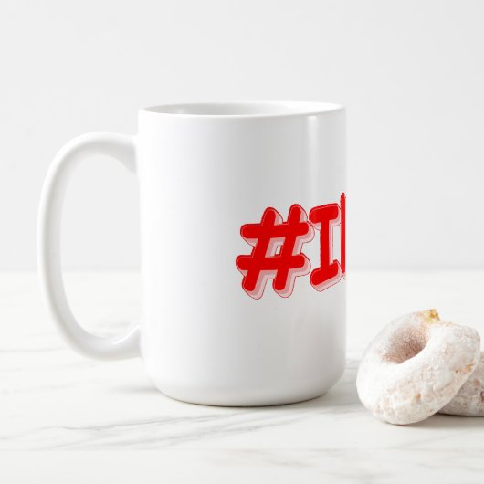 Mug "#Illinois" Joli Design. Commandez dès maintenant  (Avec donut)